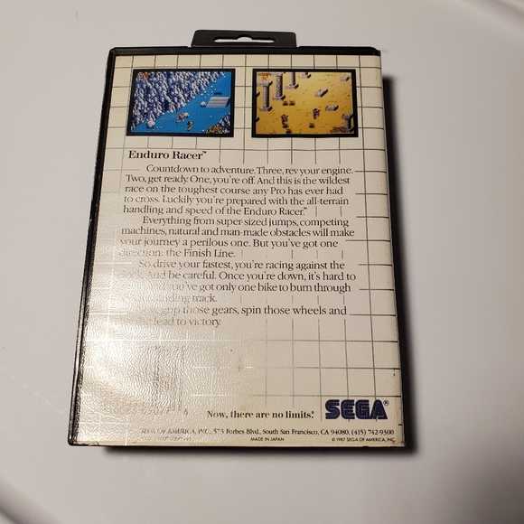 SEGA ENDURO RACER video game - Picture 2 of 6